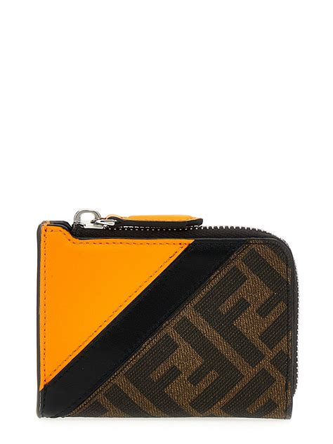 leather pouch for men fendi|FENDI Wallets & Cardholders for Men .